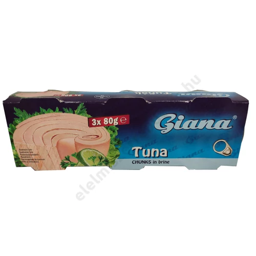 Giana Tonhaldarabok sós lében 3x80g