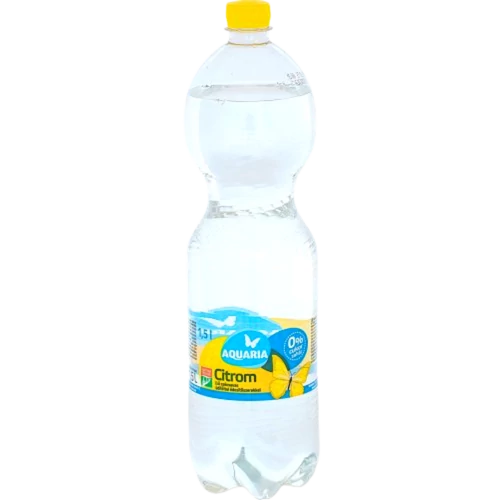 Aquaria szénsavas ital 1,5l Citrom ízü