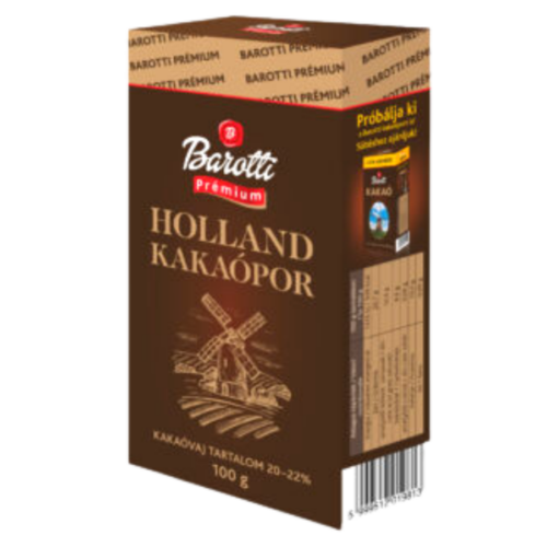 Barotti Holland Prémium kakaópor 100g 20-22%