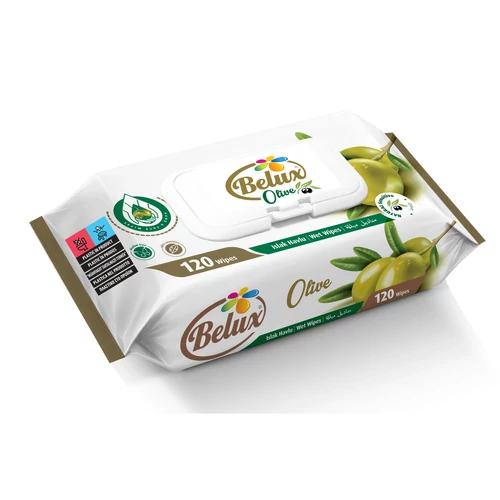 Belux nedves törlökendö 120db Oliva