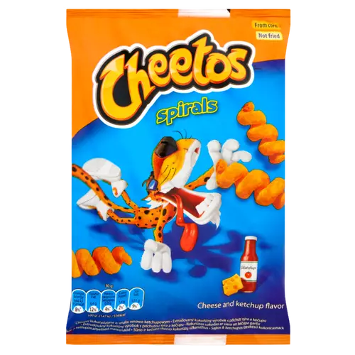 Cheetos 30g Spirals Sajtos-Ketchupos  20db/#