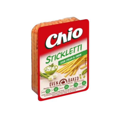 Chio Stickletti 80 hagymás-tejfölös tálcás