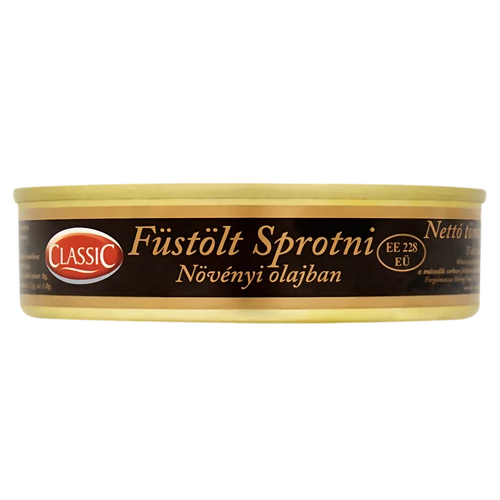 Classic füstölt sprotni olajban 160g