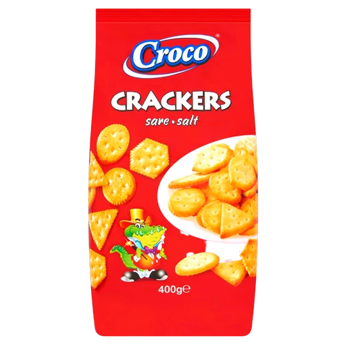 Croco  kréker 400g sós 12db/#