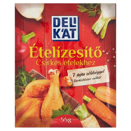 Delikát Ételízesítö 55g Csirkés ételekhez   28#