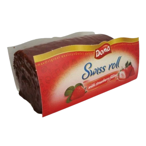 Doma Swiss Roll 115g Eper ízű    12db/#