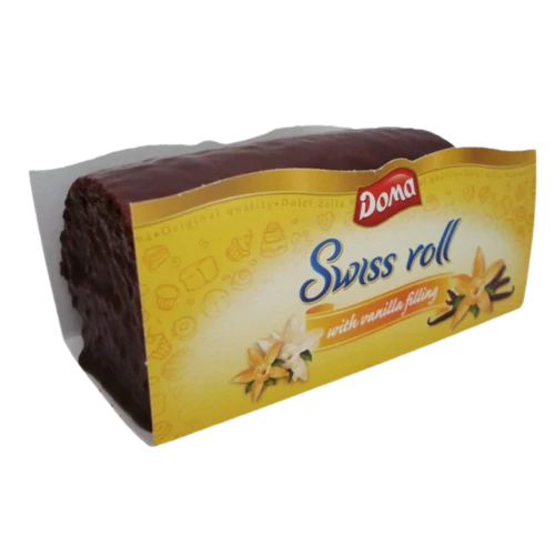 Doma Swiss Roll 115g Vaníliás krémmel    12db/#