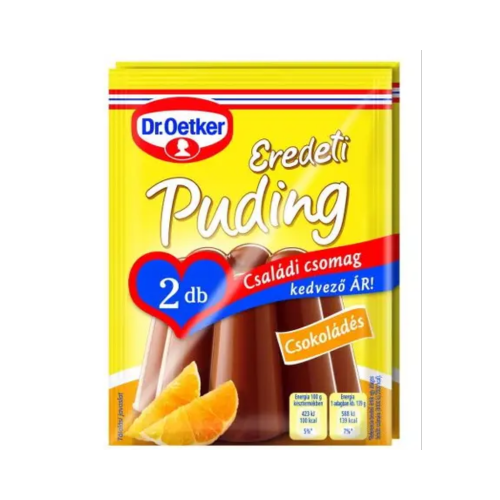 Dr.Oetker pudingpor 2x44,5g csokoládé 15/#