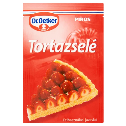 Dr.Oetker tortazselé 12g piros 192db/#
