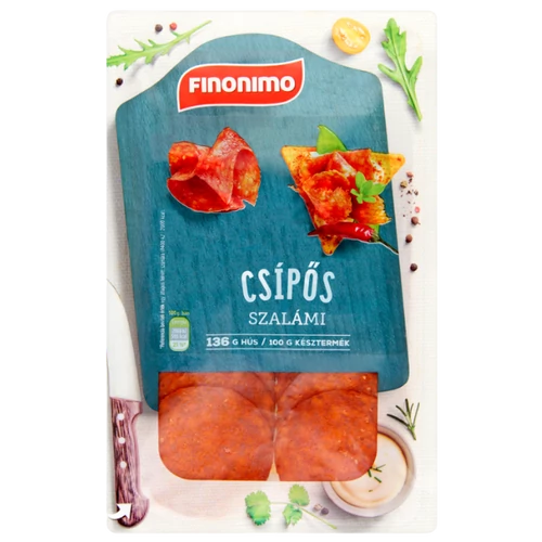 Finonimo 75g szalámi  csípős