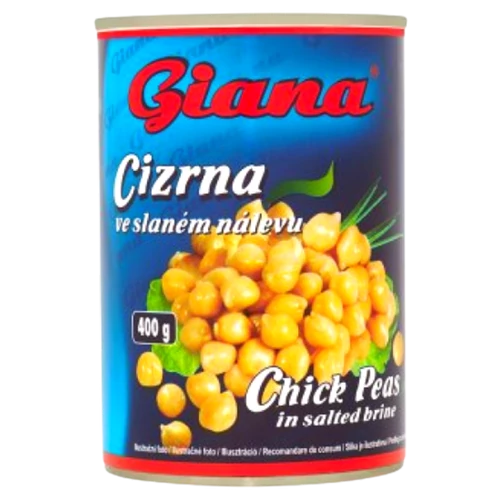 Giana Csicseriborsó sós lében 425ml/400g