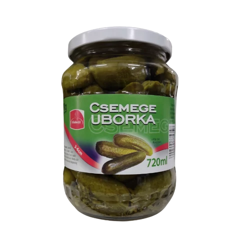 Globetti Csemegeuborka 3-6cm 680g/350g üv.