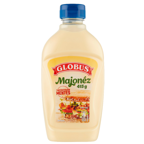 Globus Majonéz 415g (flakonos)  12db/#