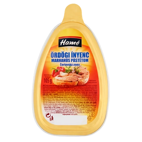 HAMÉ Ördögi ínyenc marhahús pástétom 105g