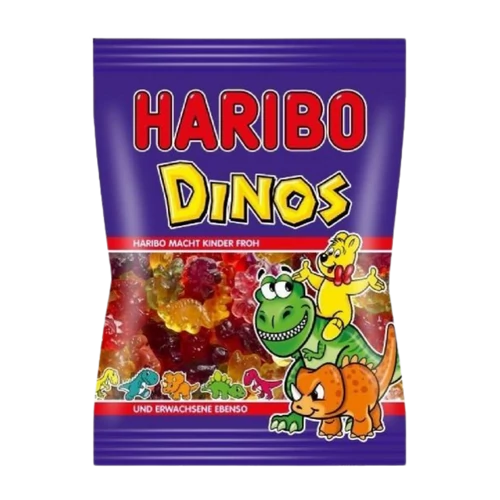 Haribo 100g Dinosaurier gumicukor/Dínó
