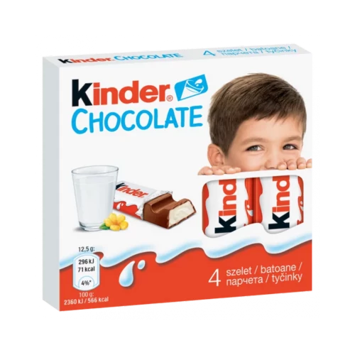 Kinder chocolate 50g T4 160/#