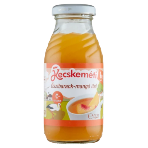 Kecskeméti bébi ital őszibarack-mangó 0,2l