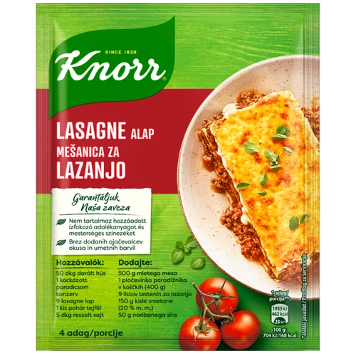 Knorr Lasagne alap 52g