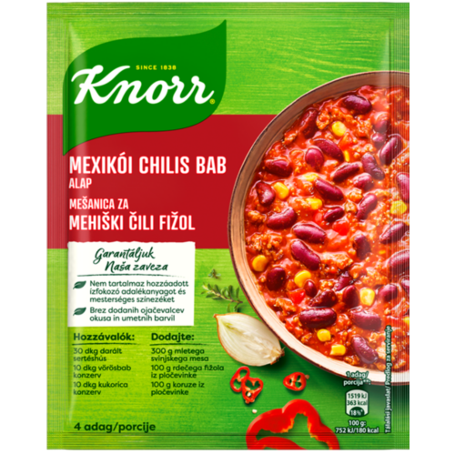 Knorr Mexikói chilis bab alap 50g  24db/#