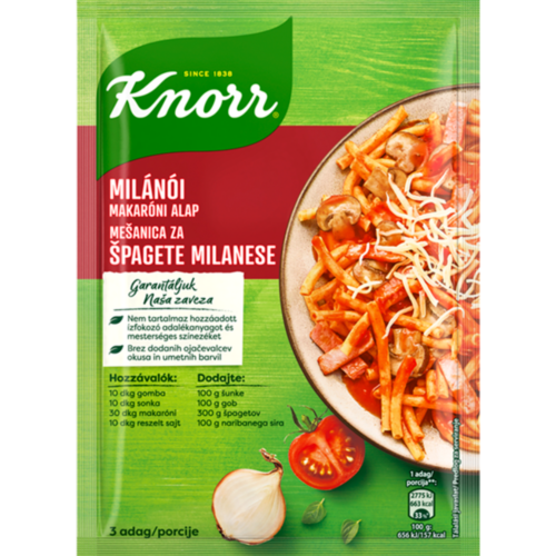 Knorr milánói makaróni alap 61g  24db/#