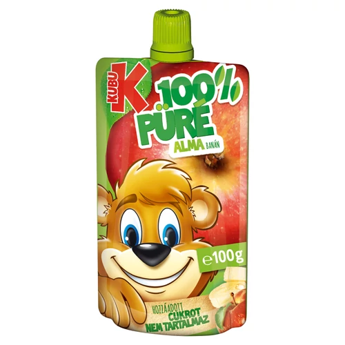 Kubu püré 100g alma-banán