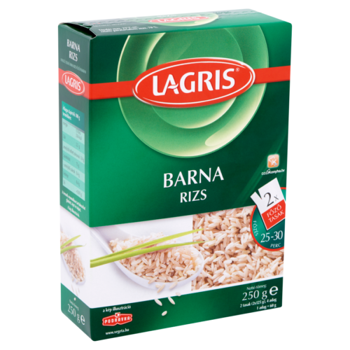 Lagris Barna rizs 250g (2x125g) fözötasakos 16/#