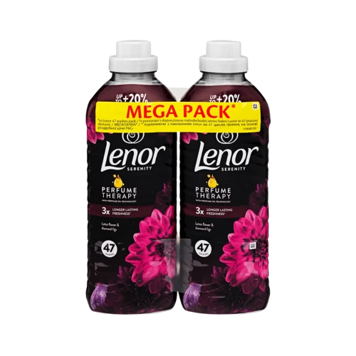 Lenor öblítö 987ml DUO Lotus Flower&amp;Diamond figs
