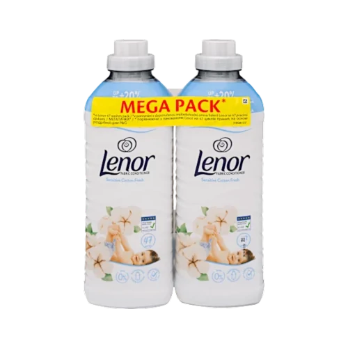 Lenor öblítö 987ml DUO Cotton Fresh
