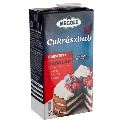 Meggle Cukrászhab alap 0,5l