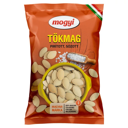 Mogyi tökmag pörkölt, sós 130g 20db/#