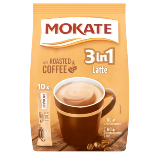 Mokate 3in1 Latte 10x17g