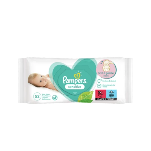 Pampers törlökendö 52db Sensitive