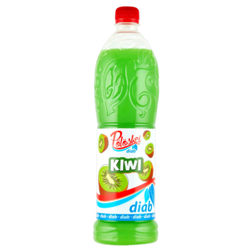Poloskei gyümölcsszirup 1l 25%-os Kiwi ízü