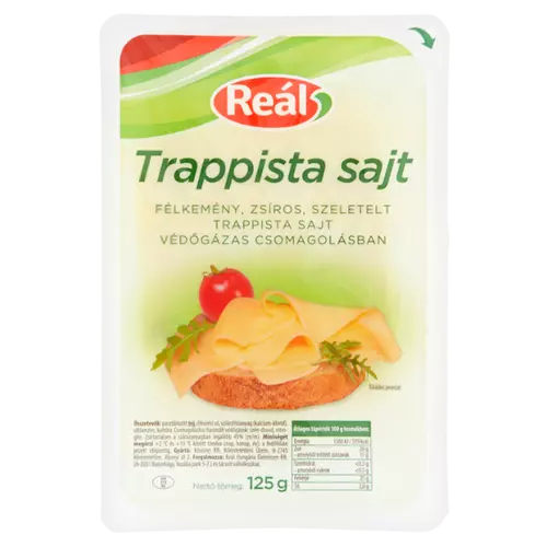 Reál Trappista sajt 125g szeletelt