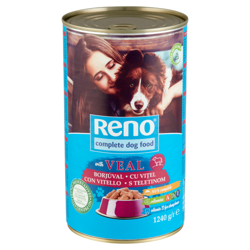 Reno Kutyakonzerv 1240g borjús  672/rkl