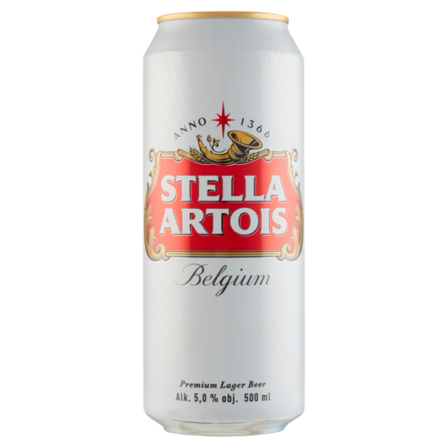 Stella Artois sör 0,5l dobozos (5.2%)