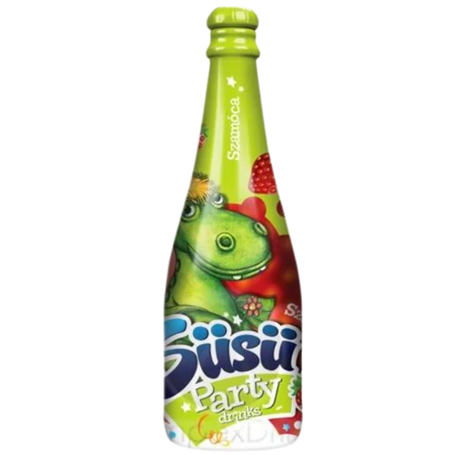 Süsü gyerekpezsgő 0,75l szamóca