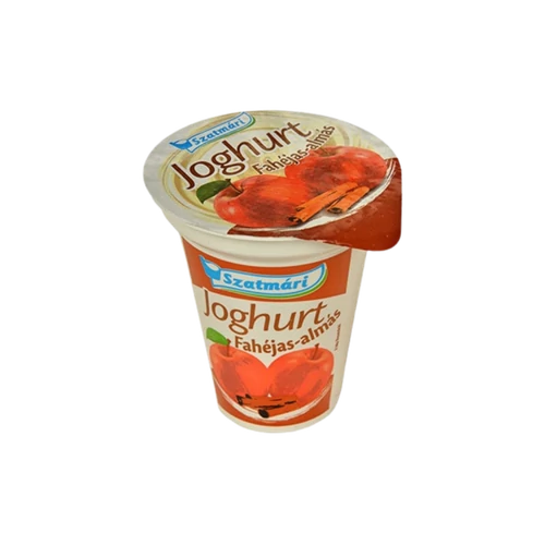 Szatmári 150g gyümölcsdarabos joghurt alma-fahéj