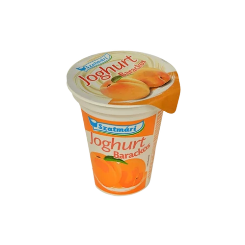 Szatmári 150g gyümölcsdarabos joghurt barack