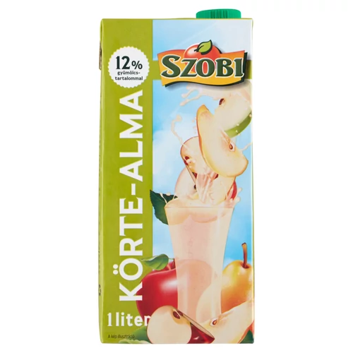 Szobi 1l Körte-Alma 12% 720db/rkl.