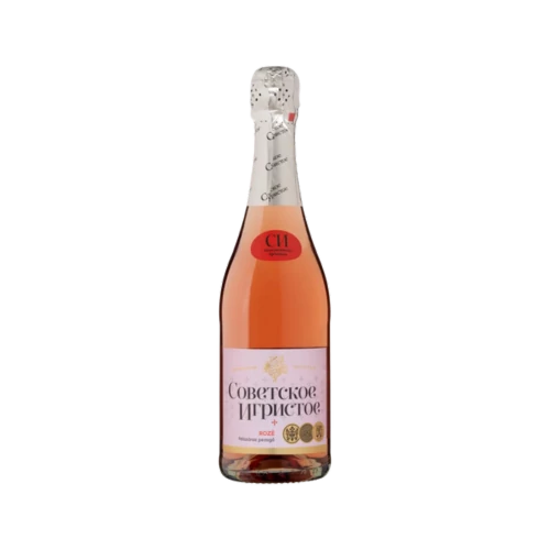 Szovjetszkoje Igrisztoje pezsgő 0,75l Rosé félszáraz DRS