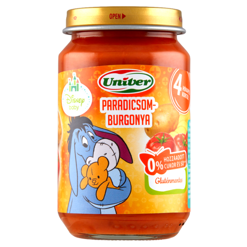 Univer bébiétel 163g Paradicsomos burgonya
