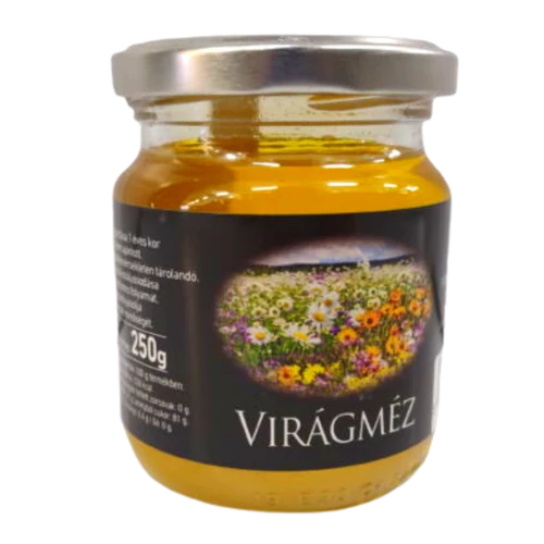 Virágméz 250g Natur-sz