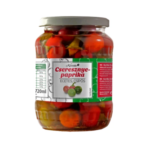 Kertike cseresznyepaprika csípös 720ml