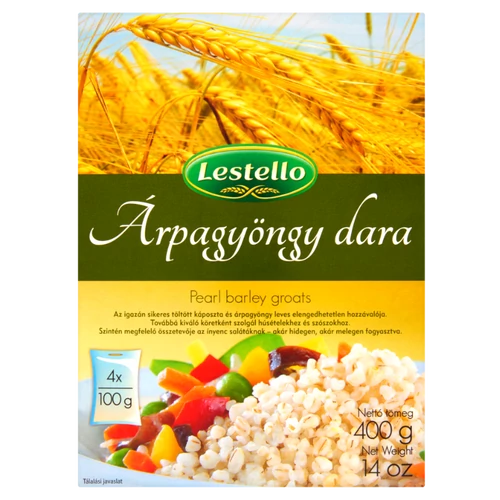 Lestello Árpagyöngy dara 4x100g