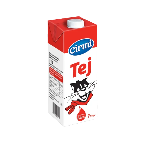 Cirmi dobozos tej 1l 2,8%
