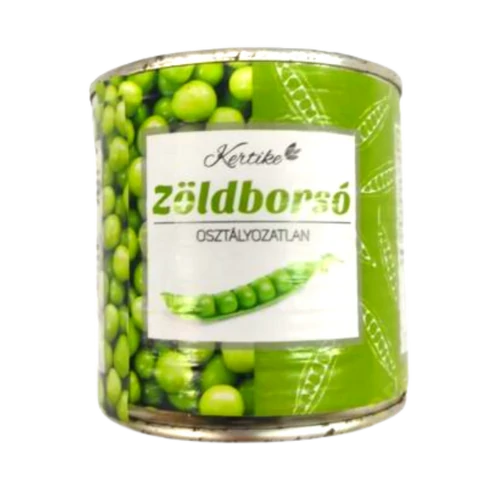 Kertike zöldborsó 425ml 420g/280g