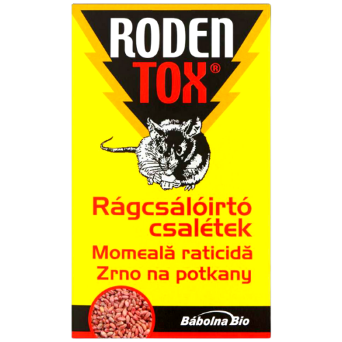 Rodentox rácsálóirtó csalétek 150g