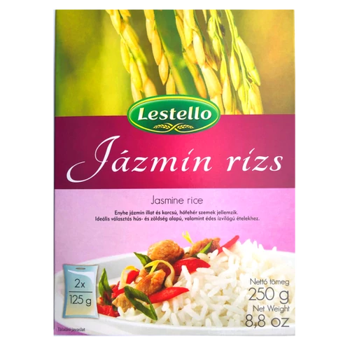 Lestello Jázmin rizs 2x125g