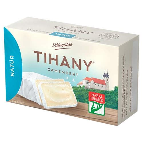 Tihany Szendics Camembert 120g Natúr